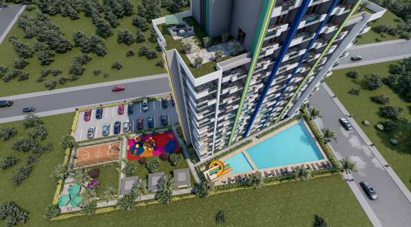 2-к. квартира 53м² Турция, Мерсин, Мезитли в фото 3