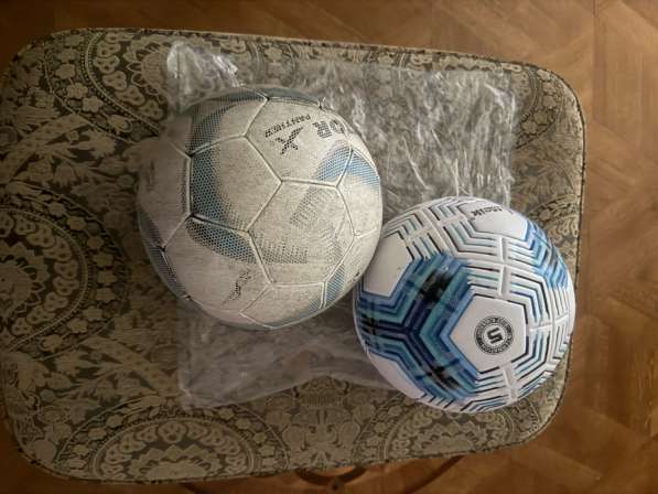 Отдам БЕСПЛАТНО: НОВЫЙ Мяч футбольный, Сумка и Сетка
