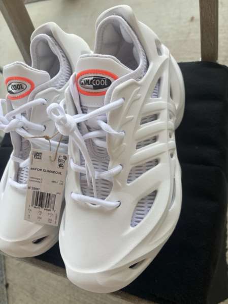 NEW Adidas Adifom Climacool Men's White Foam Sneakers в 