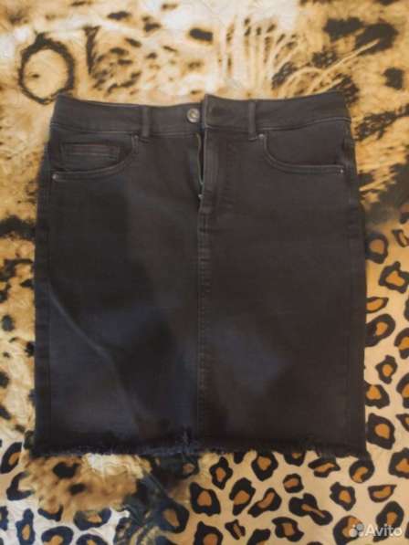 Юбка джинсовая