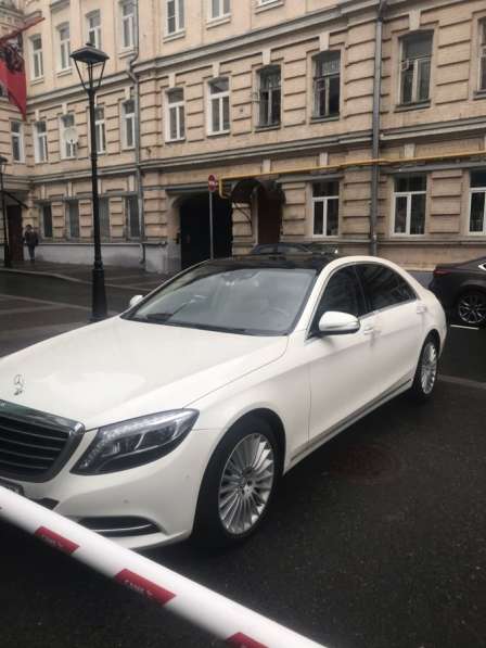 Аренда Mercedes-Benz S-class W222 в Москве