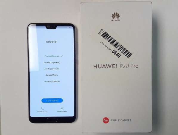 Huawei P20 Pro dual 128GB Оригинальный мобильный телефон