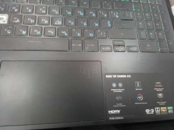 Notebook Asus TUF Gaming A15 2022 almost new в фото 5