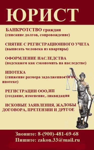 Юрист в Владимире фото 5