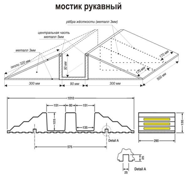 Мостик рукавный МПР-80 в Москве