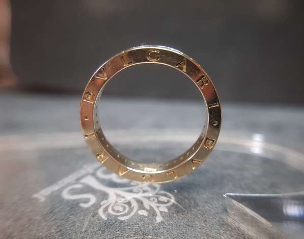 Золотое кольцо дорожка в стиле Булгари в 