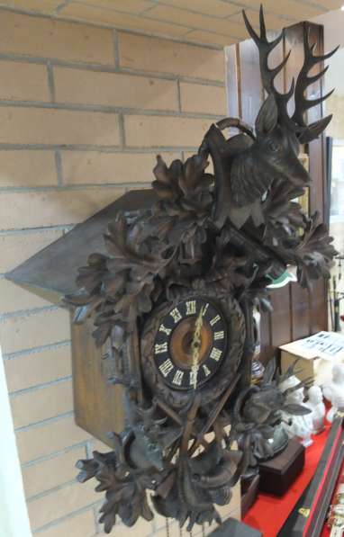Часы охотничья тематика настенные в деревянном корпусе в Ставрополе фото 8