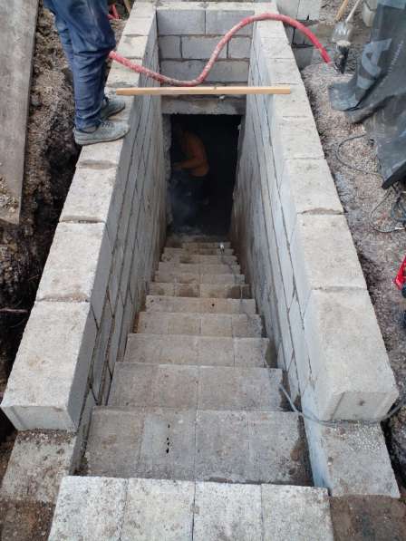 Погреб монолитный, подвал, фундамент, опалубка, бетонировани в Красноярске фото 12