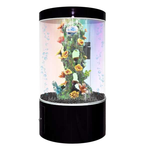 Цилиндрический аквариум в Челябинске