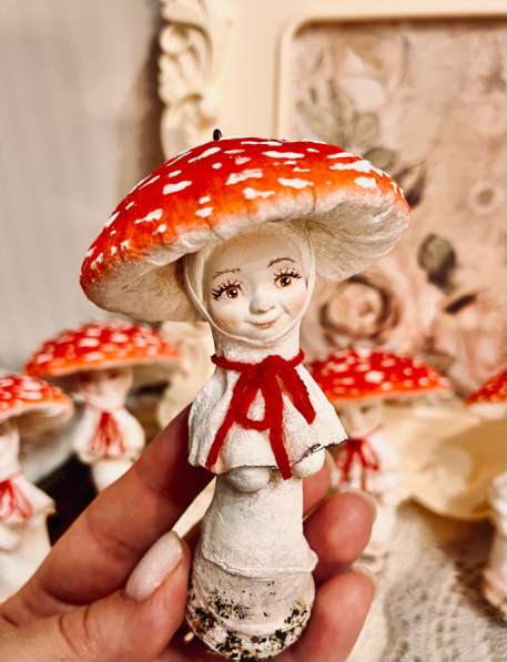 Елочная игрушка из ваты в Москве