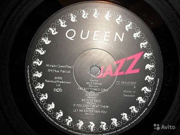 Пластинка виниловая Queen - Jazz в Санкт-Петербурге фото 5