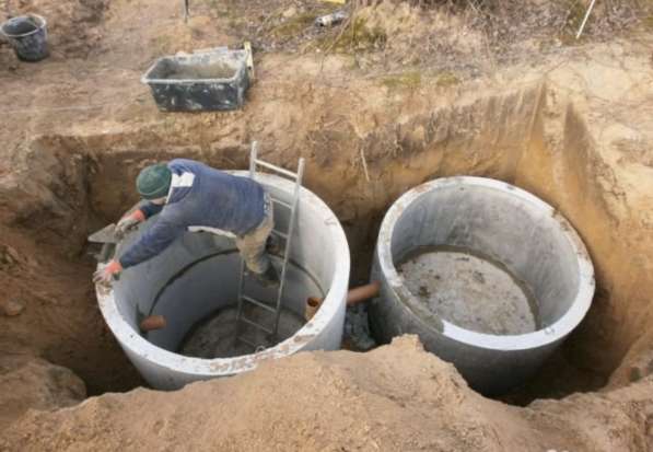 ЖБИ кольца Септик под канализацию для дома и дачи под ключ в Тюмени фото 4