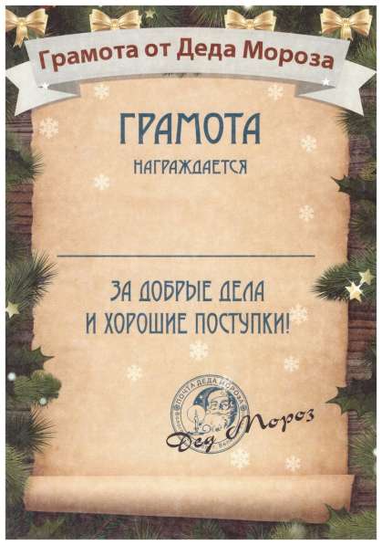 Новогоднее Письмом от Деда Мороза с Подарком в Костроме фото 6