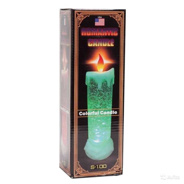 Романтическая лампа-свеча Romantic Candle в Санкт-Петербурге фото 6
