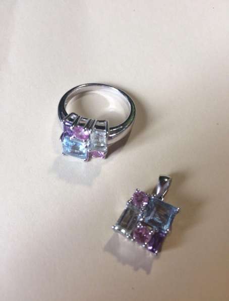 Серебряный комплект