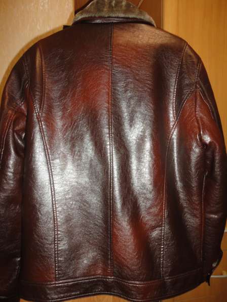 Продам куртку мужскую эко-кожа деми. р. 50-52 6000т. р