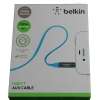 Кабель Belkin AUX CABLE Blue 0,9M