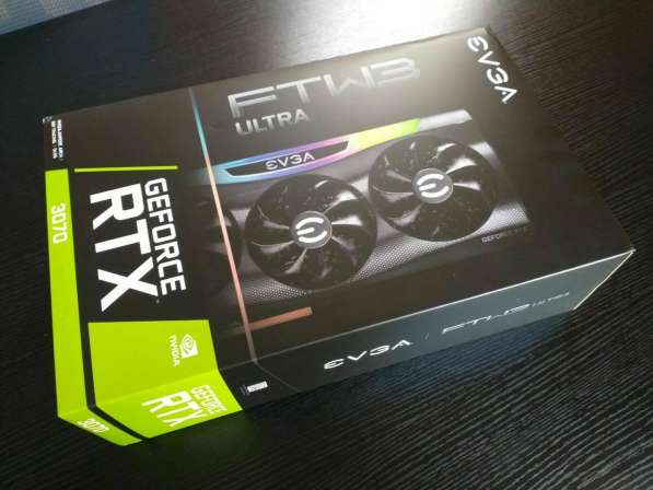 EVGA GeForce RTX 3070 FTW3 ULTRA Gaming 8GB Graphics Double