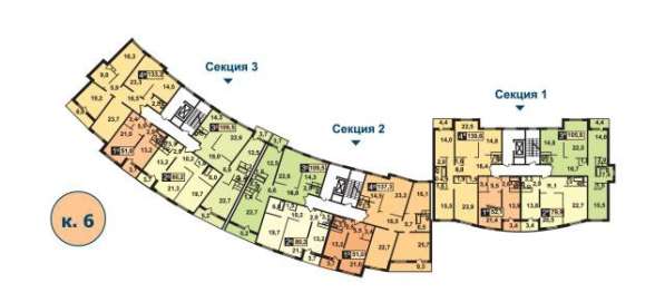 Продам четырехкомнатную квартиру в Красногорске. Жилая площадь 131,20 кв.м. Этаж 4. Дом монолитный. 