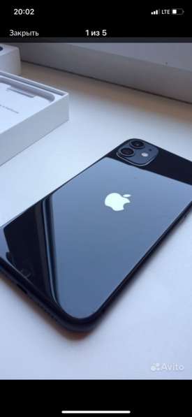 Айфон 11, 64гб, черный