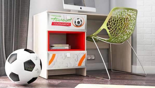 Продается набор детской комнаты "Футбол". В сборе в Новосибирске фото 4