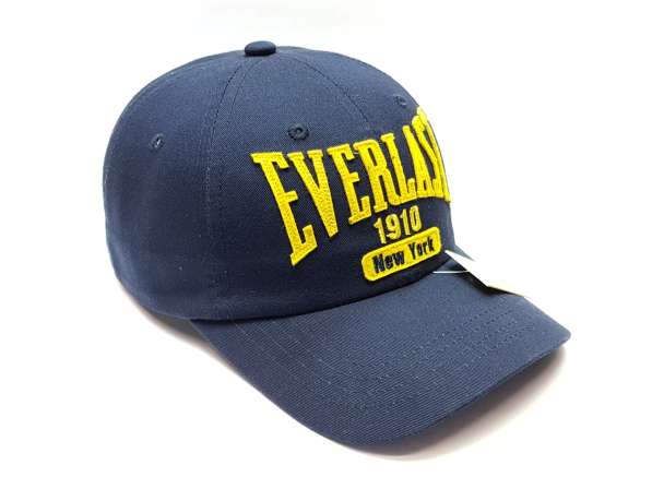 Бейсболка кепка Everlast (синий/желтый) в Москве фото 7