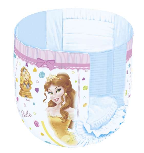 Подгузники-трусики для девочек Disney box 4 9-14 кг 104 шт х в Москве