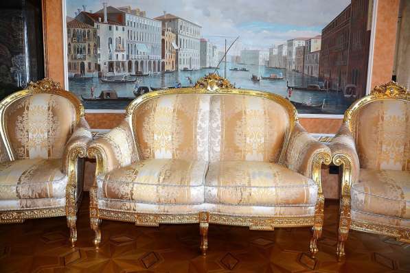 Диван кресла из золота Turri Otello Италия в Москве