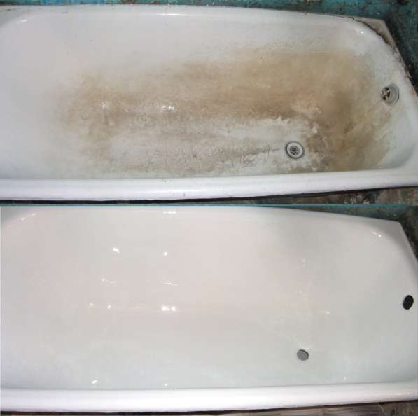 Реставрация ванн жидким акрилом в Екатеринбурге фото 4