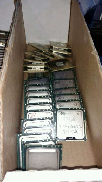 Intel Xeon Socket 1366 инженерники в коллекцию, 95 штук в Москве