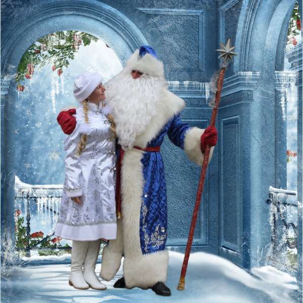 Поздравление Деда мороза и Снегурочки в Евпатории в Евпатории фото 12