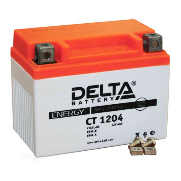 Delta CT 1204 аккумуляторная батарея для мототехники 12В 4Ач