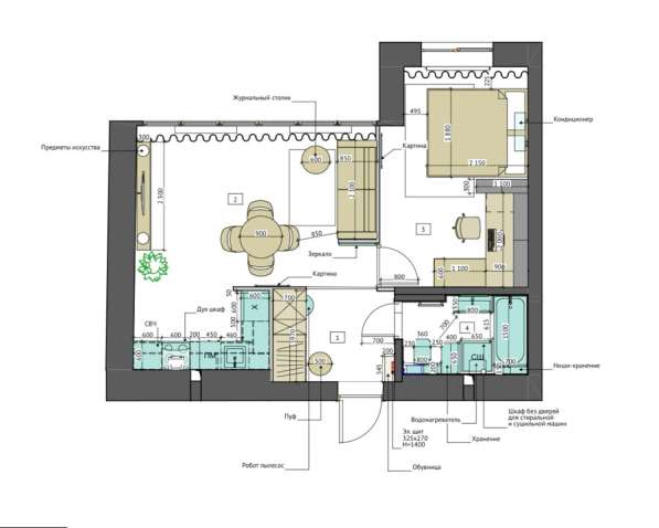 Дизайн интерьера онлайн | Уфа Планировочные решения, 3Д в Уфе фото 5