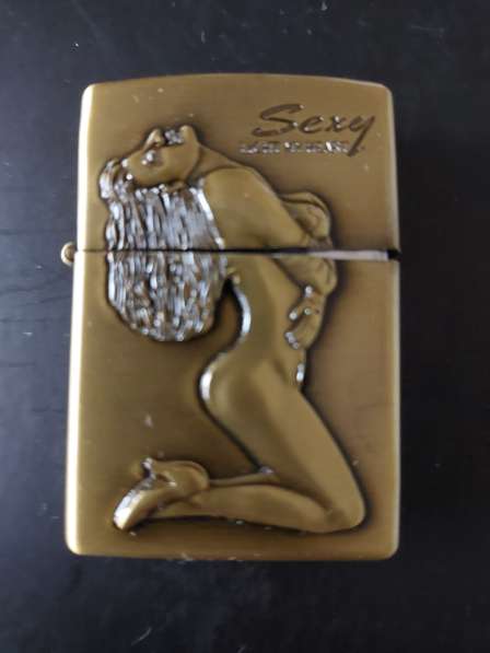 Зажигалка типа зиппо бензиновая новая