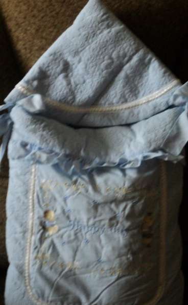 Конверт-одеяло для новорожденного мальчи