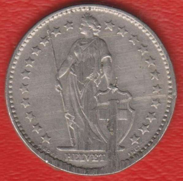 Швейцария 2 франка 1968 г. B в Орле