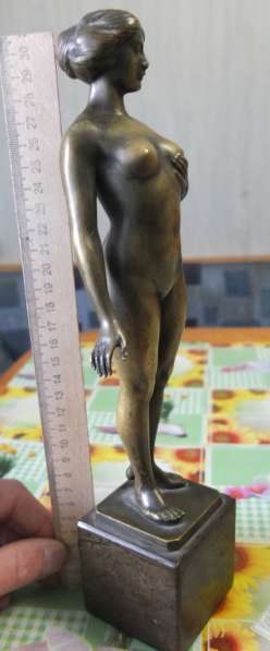 Бронзовая статуэтка Венера Милосская с руками, старая в Ставрополе фото 6