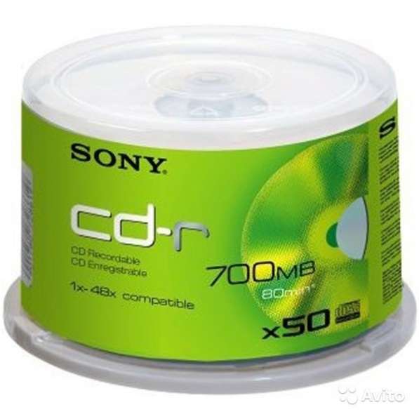 Пластиковая упаковка (банка на 50 дисков DVD, CD)