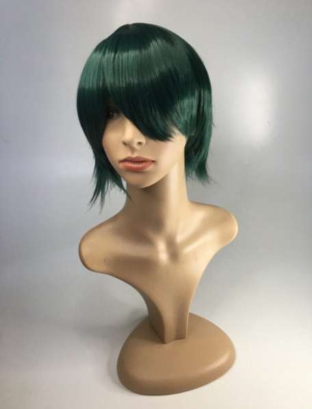 Зелёный парик