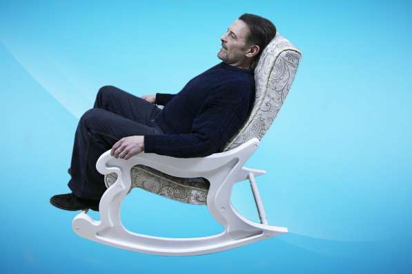 Кресло качалка Шерлок в фото 3