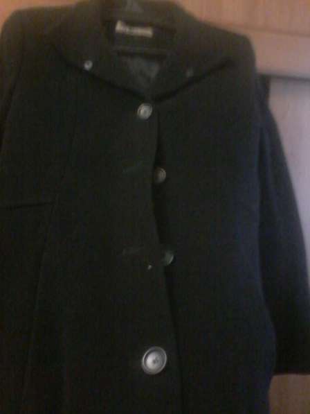 Черное длинное пальто в Мытищи фото 5