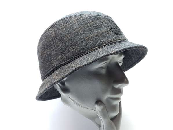 Шляпа панама мужская шерстяная LF Rich (серый) в Москве фото 8