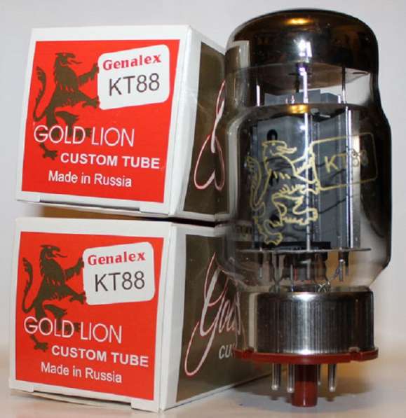 Радиолампы KT88 Genalex Gold Lion квартет в Санкт-Петербурге