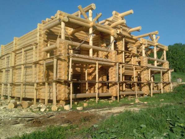 Изготовление сруба деревянного дома или бани в Красноярске фото 9