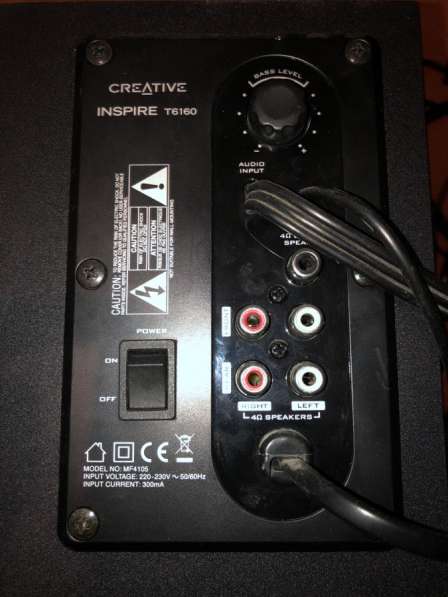 Компьютерная акустика Creative Inspire T6160 в Санкт-Петербурге фото 4