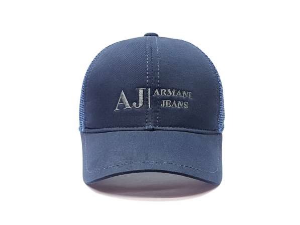 Бейсболка AJ Armani Jeans (т. синий) сетка в Москве