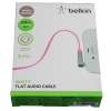 Кабель Belkin Mixit Flat Audio CABLE 0,9M розовый