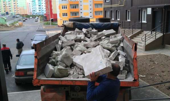 Вывоз строительного мусора. Грузчики Газели в Воронеже фото 9