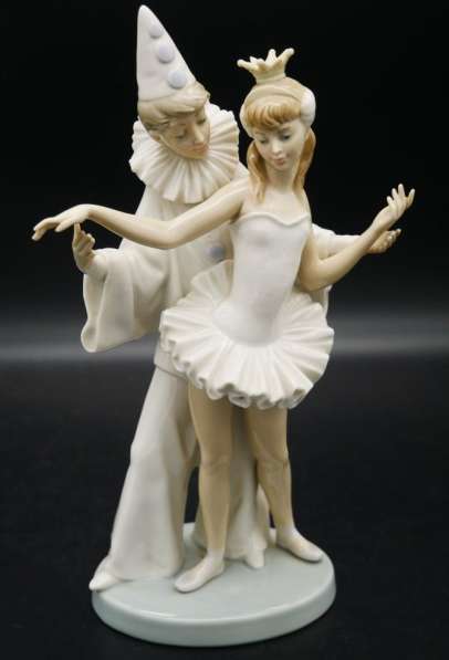 Фарфоровые статуэтки Балетная тематика в фото 7