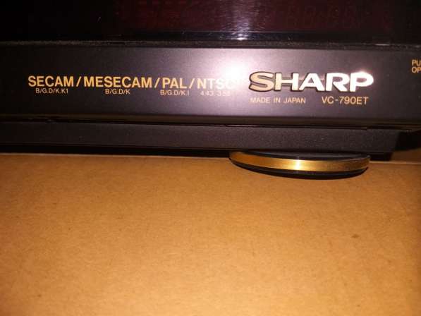 Видеомагнитофон sharp vc-790et, как новый в коробке, Япония в фото 11